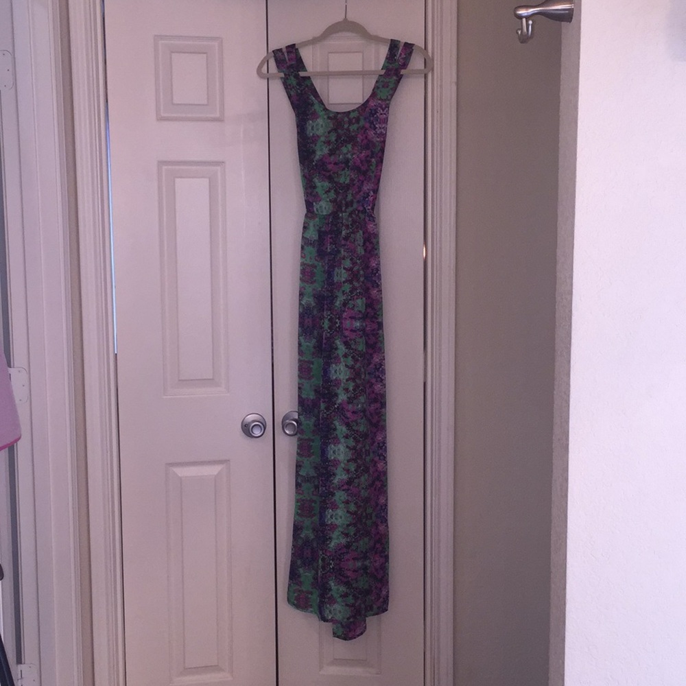 Multicolored maxi dress